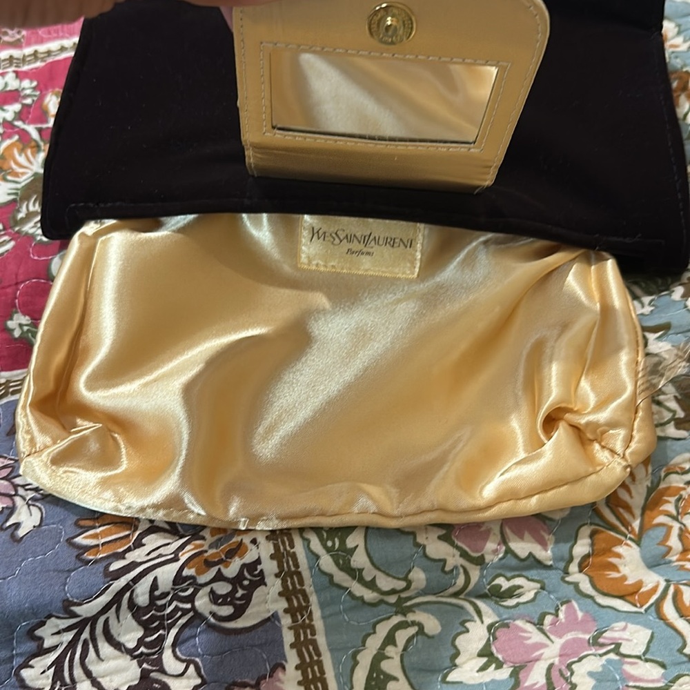 Vintage YSL Velvet Parfume Pouch - Picture 7 of 11